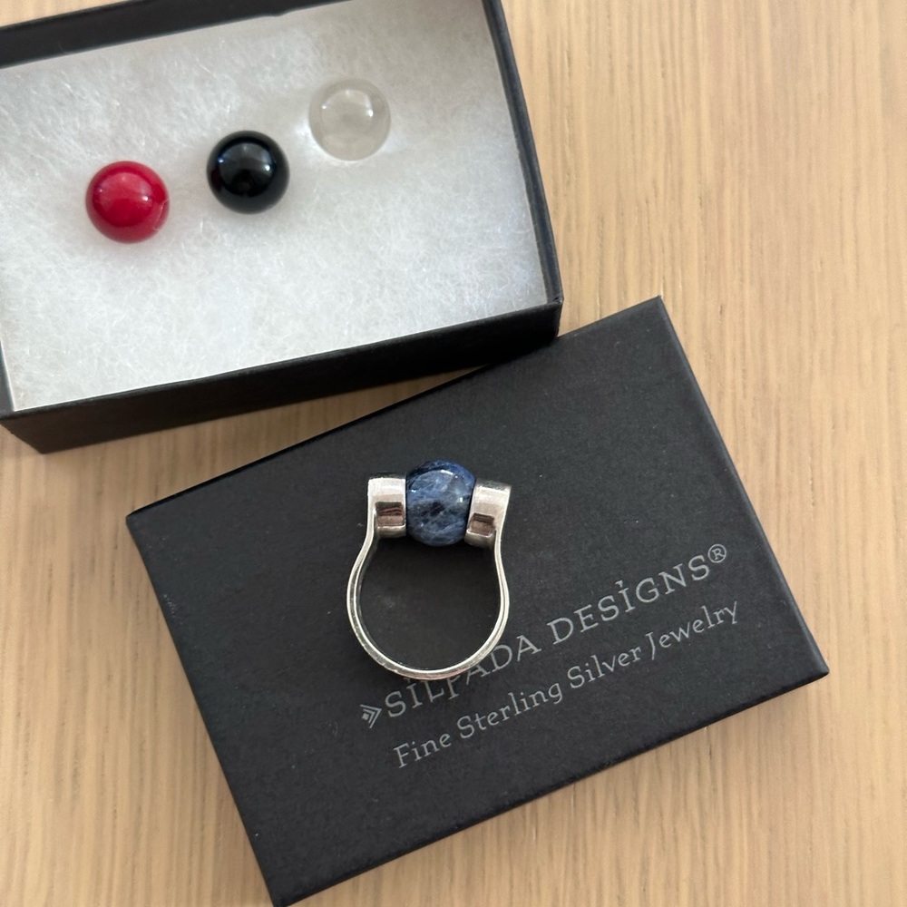 Silpada Interchangeable Sterling Ring